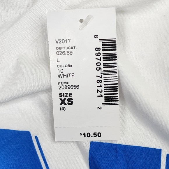 The Children's Place White "Unbeatable" Football Graphic Tee Size … - Picture 4 of 6